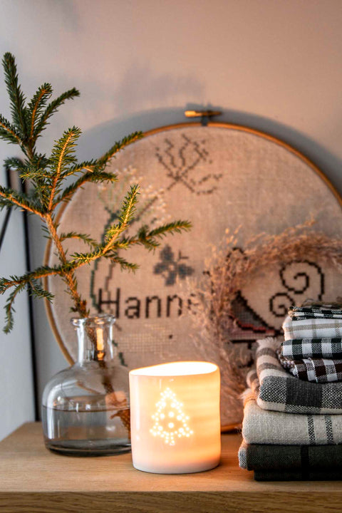 Telysholder - Mini Christmas Tree