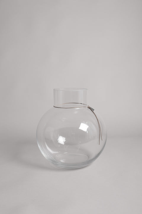 Vase - Glass H25cm Klar