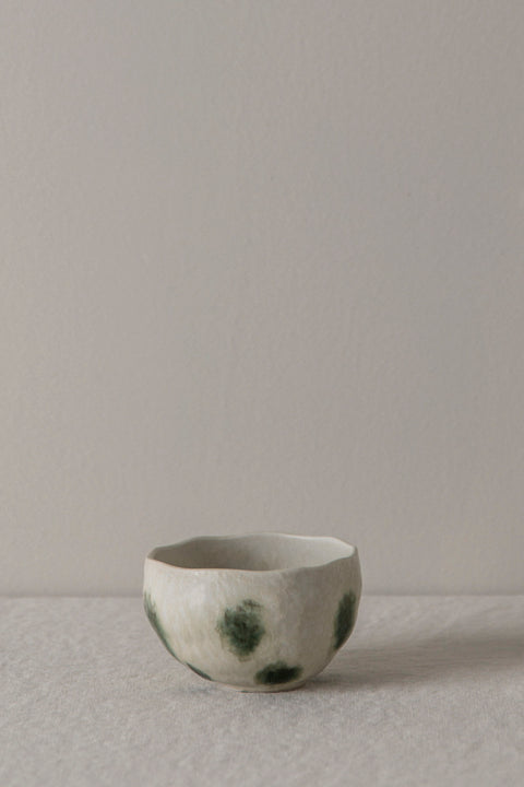 Skål - Japansk Keramikk Celadon Dots