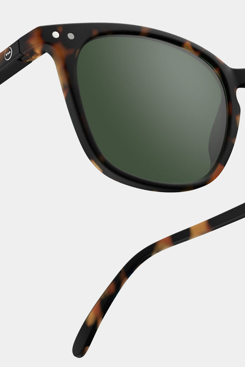 Solbriller | #E Tortoise Green Lenses