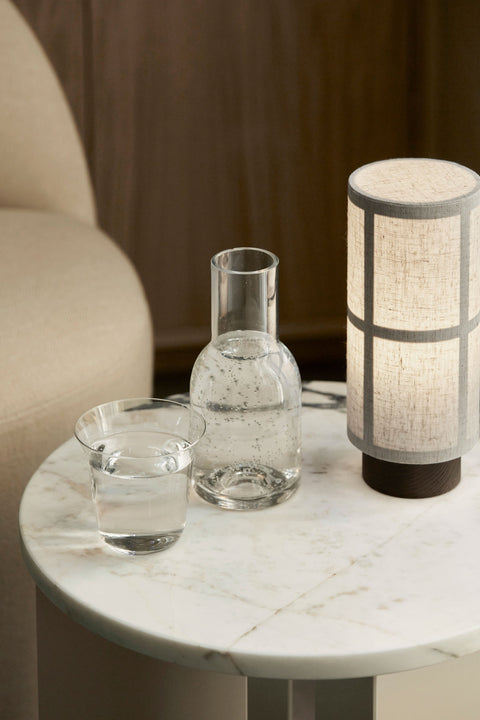 Bordlampe | Hashira Portable Stained Oak Raw