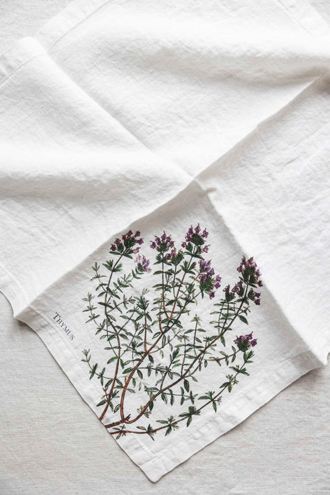 Tøyserviett | Aromatic Herbs 45x45cm Timian