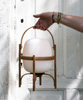 Bordlampe - Cestita Bateria Portable Opal Glass