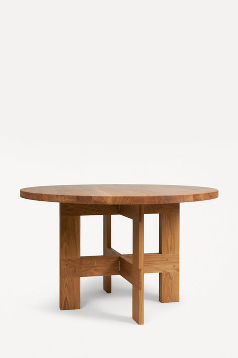 Spisebord - Farmhouse Table Round Dia120cm