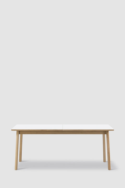 Spisebord | Ana 6491 Såpet Eik/Hvit Laminat
