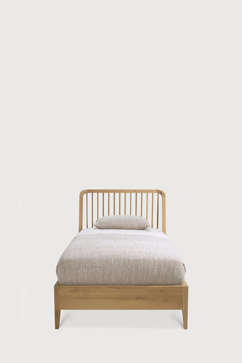 Seng - Spindle Bed 90x200cm Oak