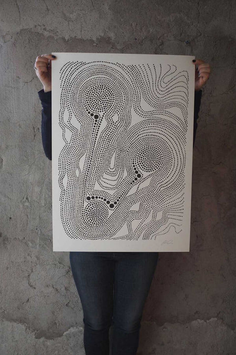 Plakat | Graphic White 50x70cm