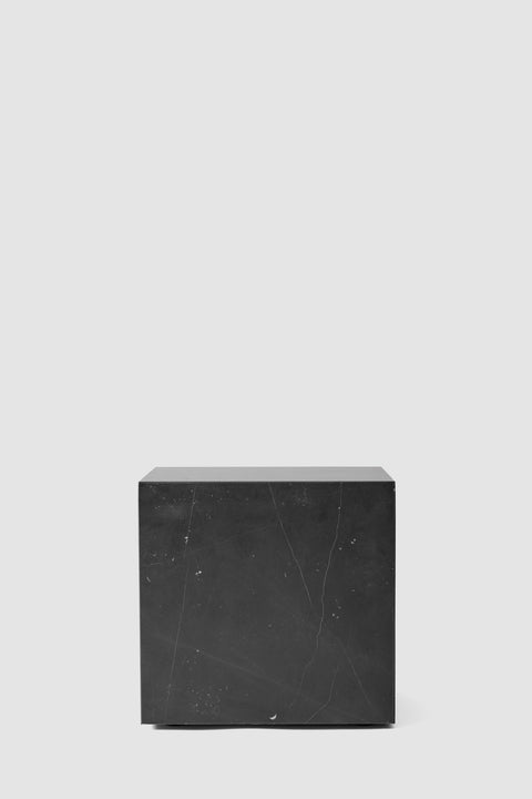 Sofabord | Plinth Cubic 40x40xh39cm Black Marble