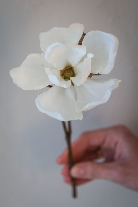 Blomst | Magnolia H30cm Hvit