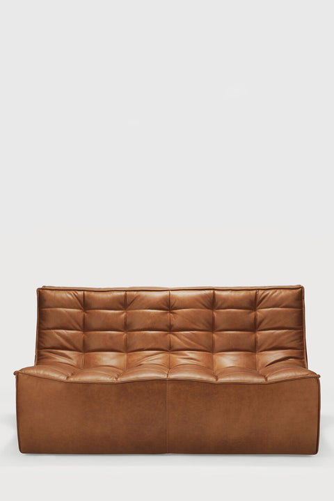 Sofa - N701 2-seter Brun Skinn