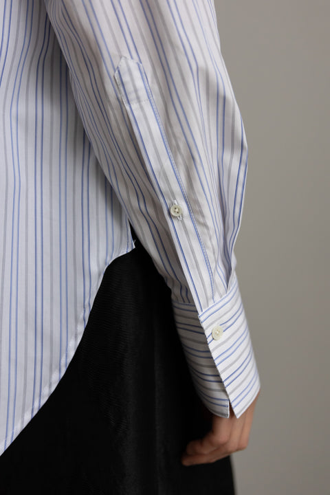 Skjorte | Bertine Blue Striped